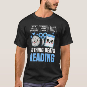 Inget slår när man läser Sten Pappra saxar Funny B T Shirt