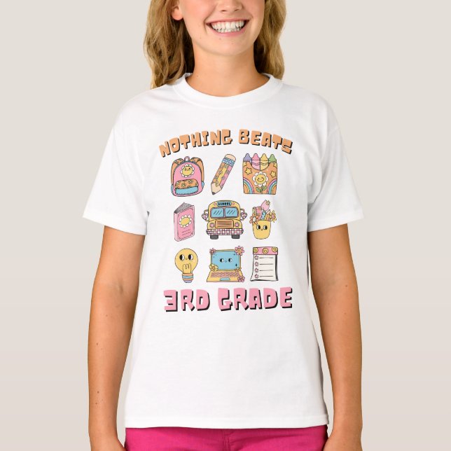 Inget slår tredje Klass T Shirt (Framsida)