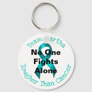 Inget slåss ensamen - Ovarian cancer Nyckelring