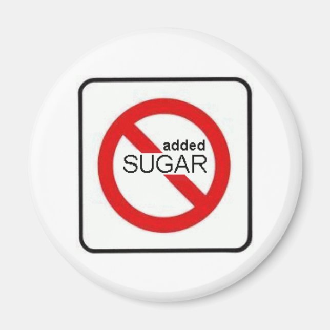 INGET SOCKERT Magnet (Framsidan)