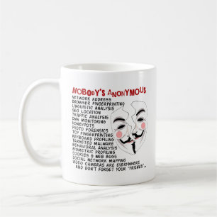 Inget som är anonymt kaffemugg