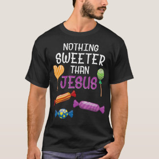Inget sötare än Jesus Christian Ord Hallo T Shirt