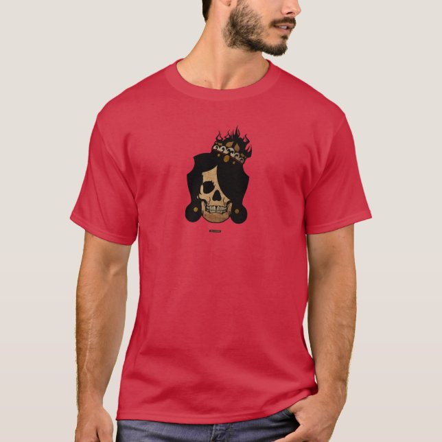 Inget sparade drottningutslagsplatsen tee shirt (Framsida)