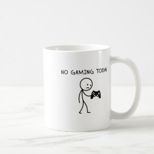 Inget spelande idag kaffemugg