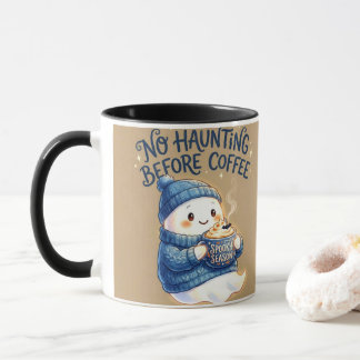 Inget spöke före kaffemuggen mugg