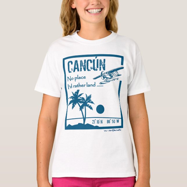 Inget ställe… Cancún Tee (Framsida)