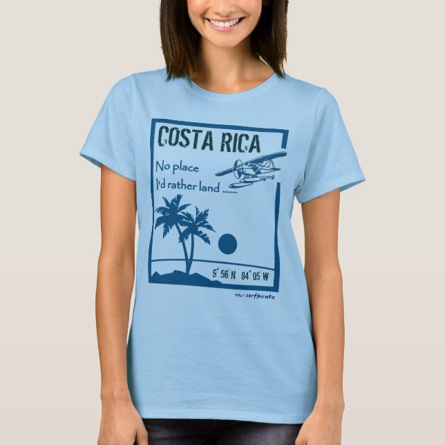 Inget ställe… Costa Rica Tröja (Framsida)