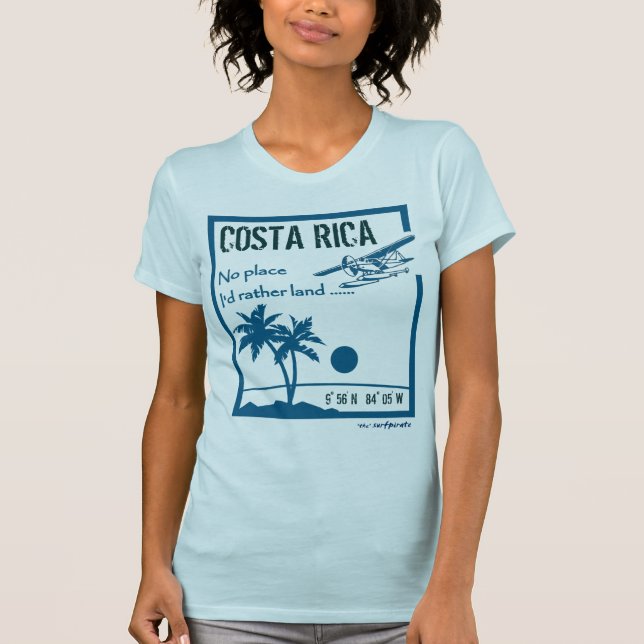 Inget ställe… Costa Rica Tröja (Framsida)