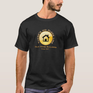 Inget ställenågot liknandehem knäppas t shirt