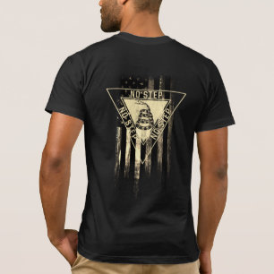 INGET STEG GADSDEN SNAKE AIRCRAFT AMERICAN FLAGGA T SHIRT