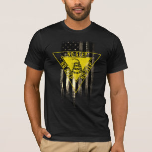 INGET STEG GADSDEN SNAKE DESERT TAN AMERICAN FLAGG T SHIRT
