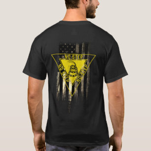 INGET STEG GADSDEN SNAKE DESERT TAN AMERICAN FLAGG T SHIRT
