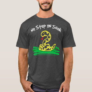 Inget steg på Snek Snake Djur älskare Coola FUNNY  T Shirt