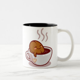 INGET TAKIE FÖRE COFFEE Två-Tonad MUGG