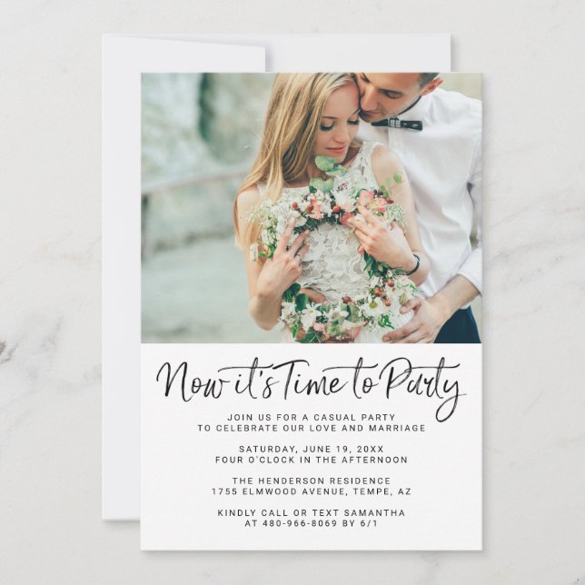 Inget Tjafs Bara Kärlek | Bröllopsreception (Framsida)