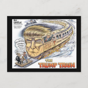 Inget Trump NEJ Röst Kort
