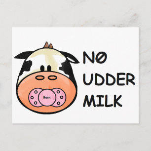 Inget Udder Mjölk Vykort