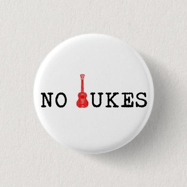 Inget Ukes emblem Knapp (Framsida)
