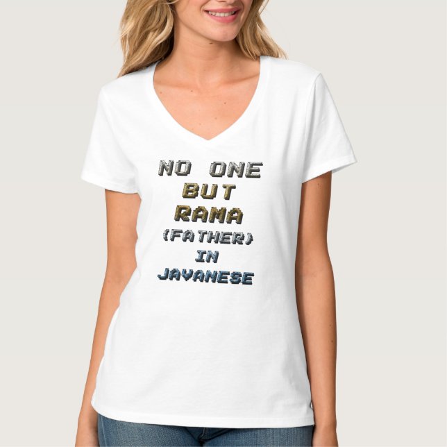INGET UTOM RAMA, FAR I JAVANESE 2 T SHIRT (Framsida)