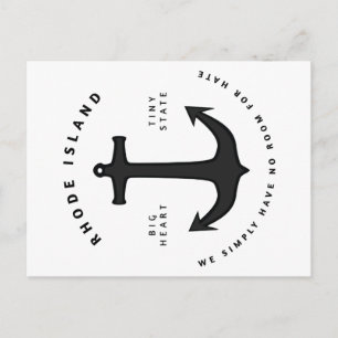 Inget utrymme för Hate Postcard Vykort