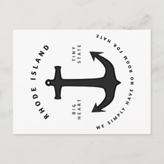 Inget utrymme för Hate Postcard Vykort