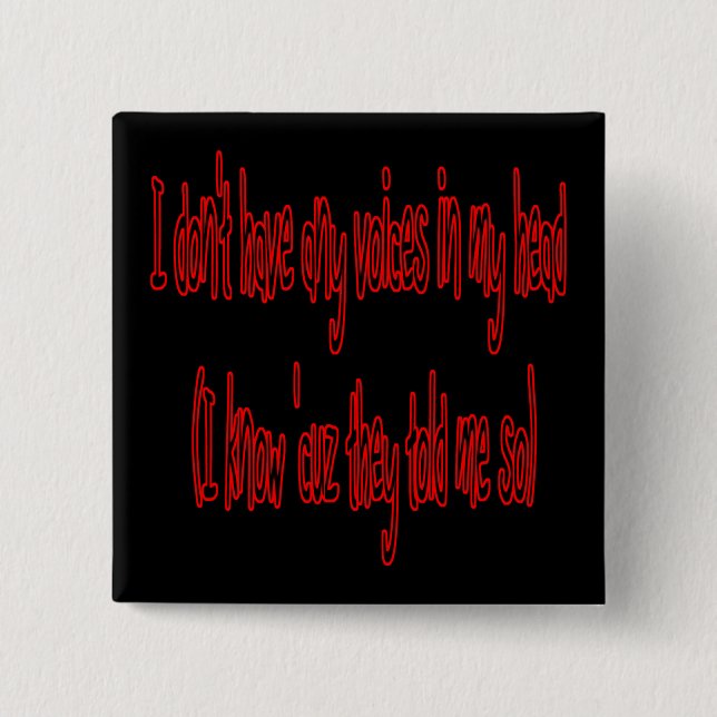 inget uttrycker i mitt head roligt knäppas knapp (Framsida)