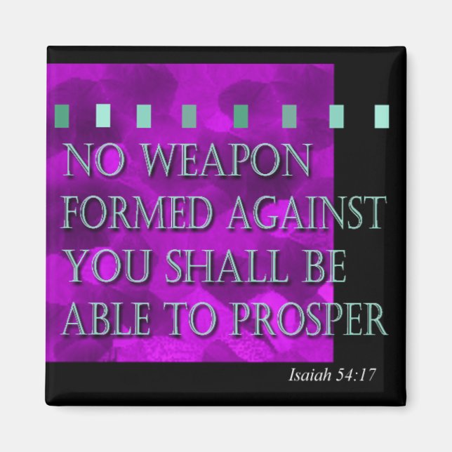 Inget vapen, magnet (Framsidan)