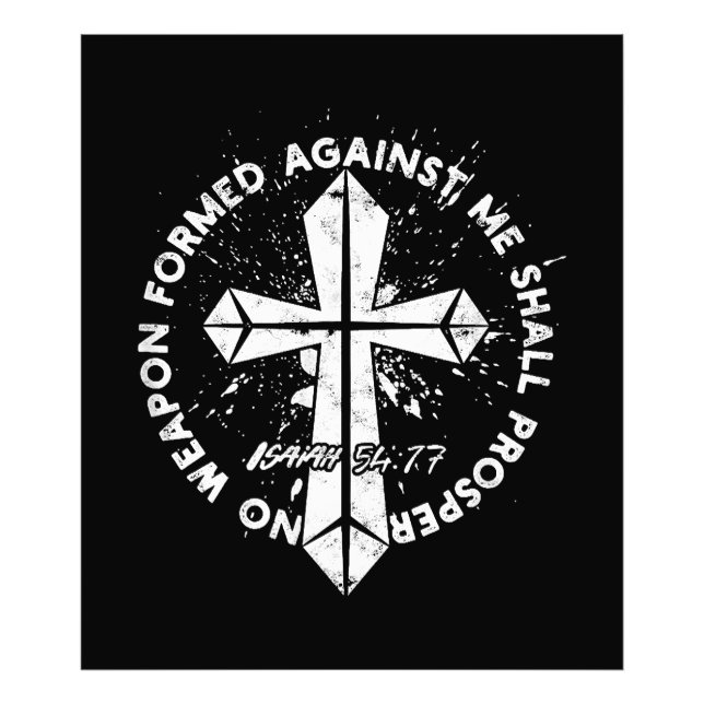 Inget vapen som bildades mot mig ska blomstra i tr fototryck (Framsidan)