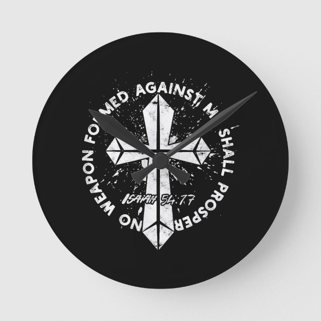 Inget vapen som bildades mot mig ska blomstra i tr rund klocka (Framsida)