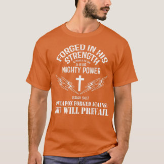 Inget vapen som har bildats mot mig ska prospekter t shirt
