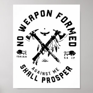 Inget vapen som har bildats mot mig ska skjuta upp poster