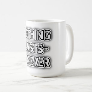 Inget varar för Anpassade Classic Black Kaffemugg