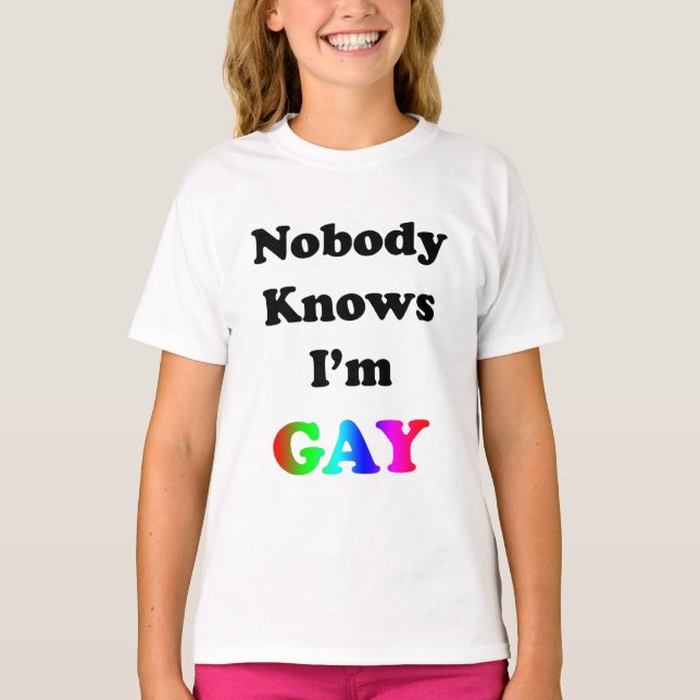 Inget vet I-förmiddagbög Tee Shirt (Framsida)