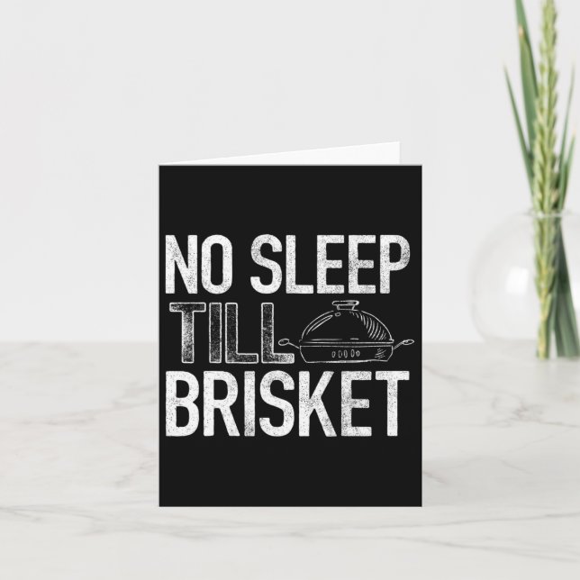 Inget viloläge till Brisket - Pitmaster - Bbq Älsk Kort (Framsida)