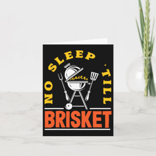 Inget viloläge till Brisket Pitmaster Bbq Älskare Kort