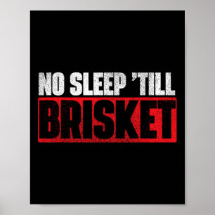 Inget viloläge till risket - Pitmaster Bbq Älskare Poster