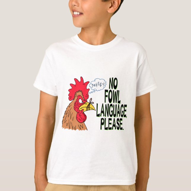 Inget webbspråk tee shirt (Framsida)