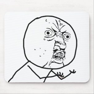 INGET Y U (original) - Mousepad Musmatta