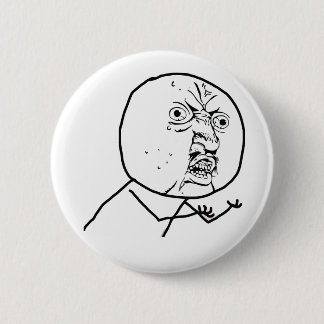 INGET Y U (original) - Pinback knäppas Knapp