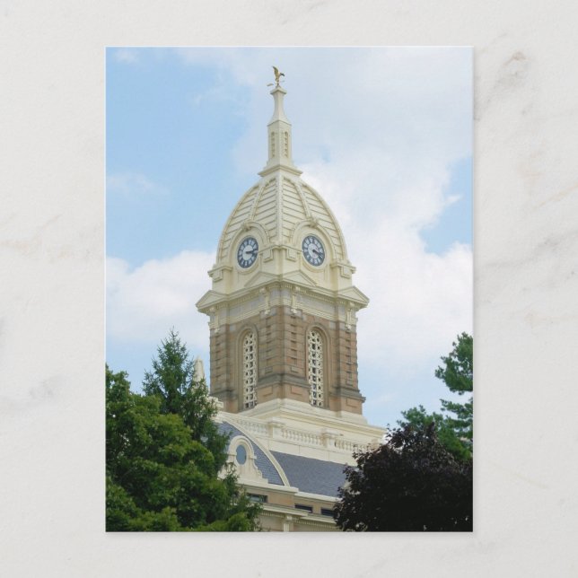 Ingham County Court House - Mason, Michigan Vykort (Framsida)