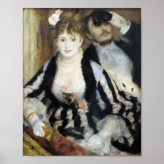 Ingivande av Pierre-Auguste Renoir Poster (Framsidan)