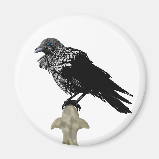 Ingiven Raven Magnet (Framsidan)