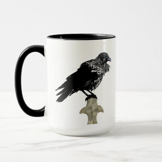 Ingiven Raven Mugg (Vänster)