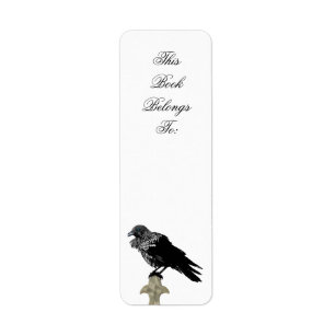 Ingiven Raven Returadress Etikett