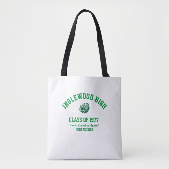 Inglewood High Class 7 45th Reunion Tote Tygkasse (Framsida)