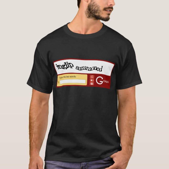 Inglip tillkallade och Gropaga T-shirt (Framsida)