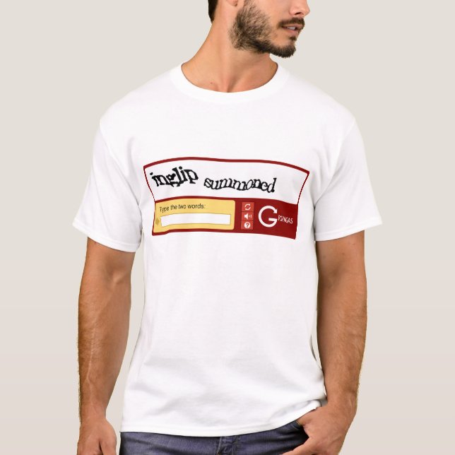Inglip tillkallade tee shirt (Framsida)