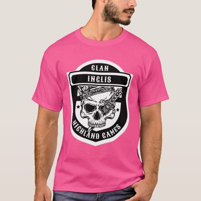Inglis Scottish Klan Games T Shirt (Framsida)