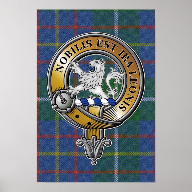 Inglis Tartan & Badge Poster (Framsidan)