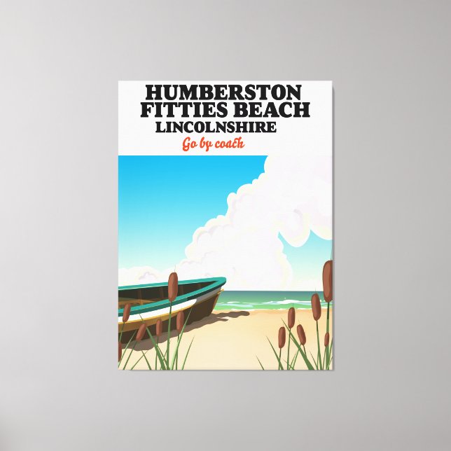 Ingoldmells South Beach lincolnshire Kanvastryck (Framsida)